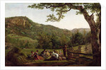 Haymakers Picnicking in a Field by Jean Louis De Marne