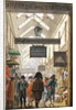 The Passage des Varietes, Paris by French School