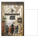 The Passage des Varietes, Paris by French School