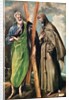 SS. Andrew and Francis of Assisi, after 1576 by El Greco