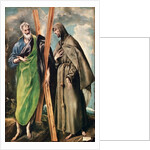 SS. Andrew and Francis of Assisi, after 1576 by El Greco