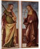 St. Catherine of Alexandria and St. Paraceve or Veneranda by Vittore Carpaccio