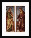 St. Catherine of Alexandria and St. Paraceve or Veneranda by Vittore Carpaccio