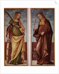 St. Catherine of Alexandria and St. Paraceve or Veneranda by Vittore Carpaccio