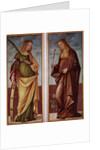 St. Catherine of Alexandria and St. Paraceve or Veneranda by Vittore Carpaccio