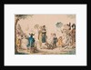 Promenade on the Champs-Elysees, 1811 by French School
