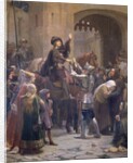 Joan of Arc Leaving Vaucouleurs, 23rd February 1429 by Jean-Jacques Scherrer