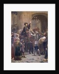 Joan of Arc Leaving Vaucouleurs, 23rd February 1429 by Jean-Jacques Scherrer