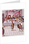 Tome 3 fol.134, A Banquet by Diego Garcia Panes y Avellan