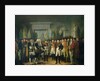 Napoleon I Receiving the Deputies of the Conservative Senate at the Royal Palace in Berlin, 19th November 1806 by Rene Theodore Berthon