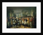 Napoleon I Receiving the Deputies of the Conservative Senate at the Royal Palace in Berlin, 19th November 1806 by Rene Theodore Berthon