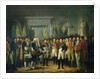 Napoleon I Receiving the Deputies of the Conservative Senate at the Royal Palace in Berlin, 19th November 1806 by Rene Theodore Berthon