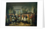 Napoleon I Receiving the Deputies of the Conservative Senate at the Royal Palace in Berlin, 19th November 1806 by Rene Theodore Berthon