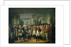 Napoleon I Receiving the Deputies of the Conservative Senate at the Royal Palace in Berlin, 19th November 1806 by Rene Theodore Berthon