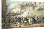 Defence of a Barricade, 29th July 1830 by French School