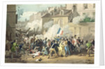 Defence of a Barricade, 29th July 1830 by French School