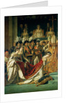 The Consecration of the Emperor Napoleon and the Coronation of the Empress Josephine by Pope Pius VII, 2nd December 1804 by Jacques Louis David