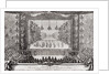 Ed 45a fol.138 Performance of 'La Princesse Elide', second day of 'Les Plaisirs de l'Ile Enchantee', 8th May 1664 by Israel the Younger Silvestre
