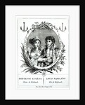 Hortense de Beauharnais and Louis-Napoleon Bonaparte by French School