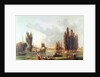 The Park and Chateau at Mereville by Hubert Robert