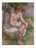 Seated Bather in a Landscape or, Eurydice, 1895-1900 by Pierre Auguste Renoir