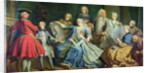 Madame Mercier Surrounded by her Family, 1731 by Jacques Dumont