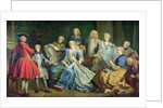 Madame Mercier Surrounded by her Family, 1731 by Jacques Dumont
