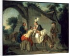 Farewell to the Nursemaid, 1777 by Etienne Aubry