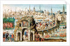 The Royal Entry Festival of Henri II into Rouen, 1st October 1550 by French School