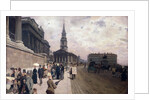 The National Gallery, London, 19th century by Giuseppe or Joseph de Nittis