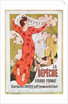 Poster advertising 'La Depeche de Toulouse' newspaper, 1892 by Maurice Denis