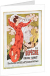 Poster advertising 'La Depeche de Toulouse' newspaper, 1892 by Maurice Denis