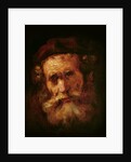 A Rabbi by Rembrandt Harmensz. van Rijn