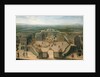 View of Versailles from the Place d'Armes by French School