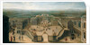 View of Versailles from the Place d'Armes by French School