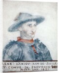 Portrait of Rene I Duke of Anjou by Thierry Bellange