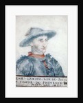Portrait of Rene I Duke of Anjou by Thierry Bellange