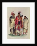 North American Indians, c.1832 by George Catlin