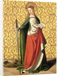 St. Catherine of Alexandria by Josse Lieferinxe