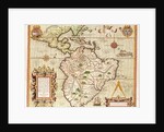 Map of Central and South America by Theodor de Bry