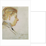 Study for a Portrait of Francis Poulenc 19th July 1920 by Jacques-Emile Blanche