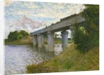 The Railway Bridge at Argenteuil by Claude Monet