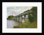 The Railway Bridge at Argenteuil by Claude Monet