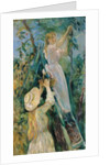 The Cherry Picker 1891 by Berthe Morisot