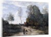 The Road by Jean Baptiste Camille Corot