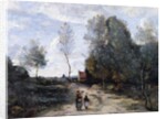 The Road by Jean Baptiste Camille Corot