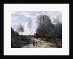 The Road by Jean Baptiste Camille Corot