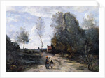 The Road by Jean Baptiste Camille Corot