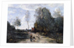 The Road by Jean Baptiste Camille Corot