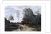 The Road by Jean Baptiste Camille Corot